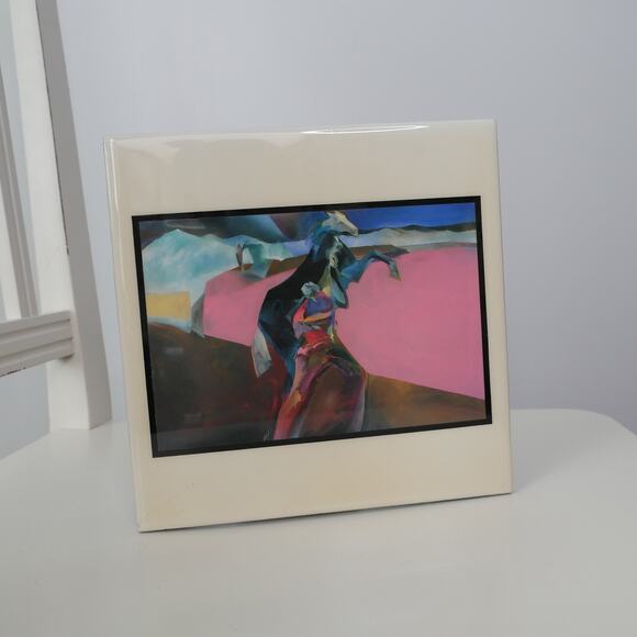 Vintage Veloy Vigil Horse Painting Art Ceramic Tile, Hanging Décor, Made in USA - Picture 4 of 7